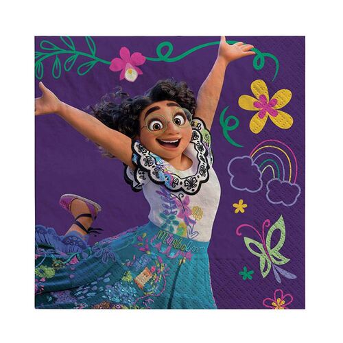 Encanto Beverage Napkins 16 Pack
