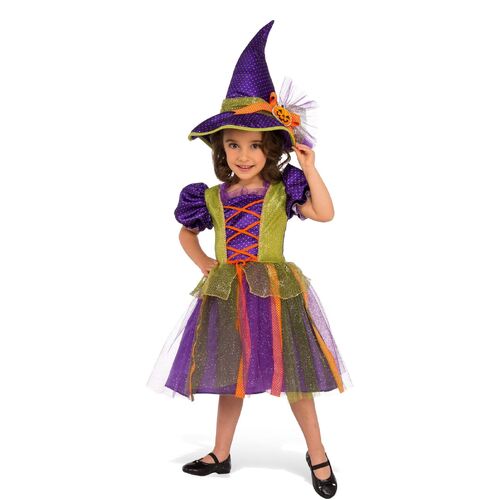 Pumpkin Witch Costume Child