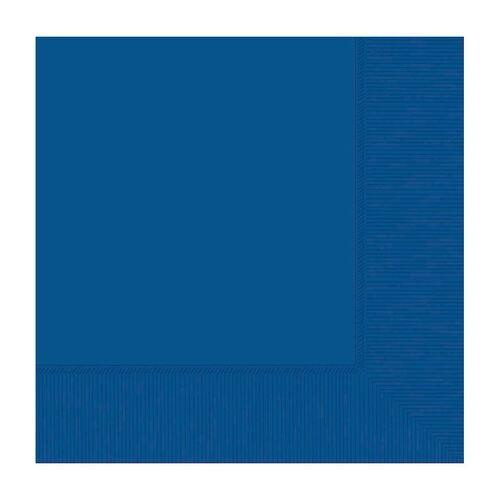 Lunch Napkins Royal Blue 20 Pack 2 PLY