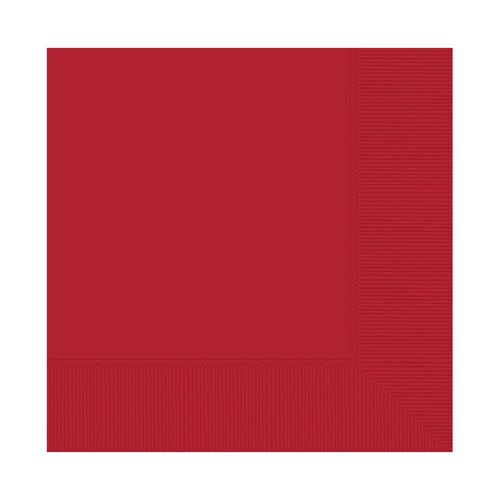 Lunch Napkins 2PLY-Apple Red 20 Pack