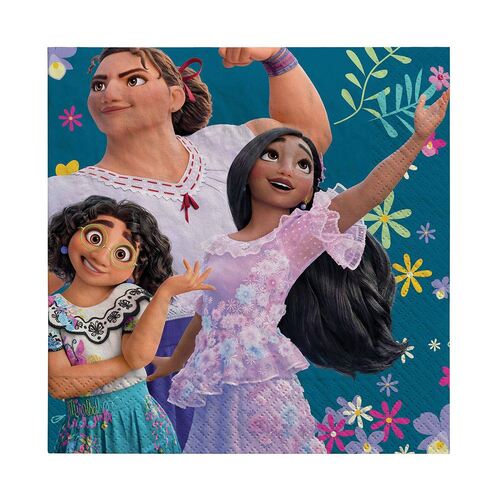 Encanto Lunch Napkins 16 Pack