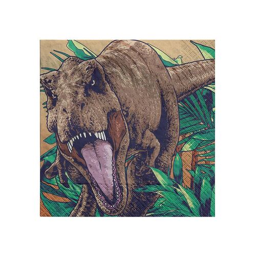Jurassic Into The Wild Lunch Napkins 16 Pack