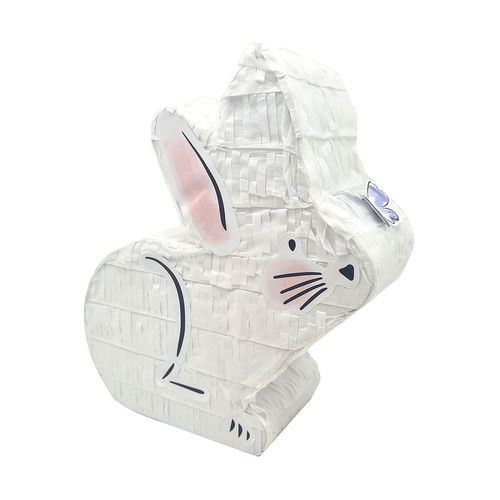 Mini Pinata White Rabbit 18.5cm H X 16cm W