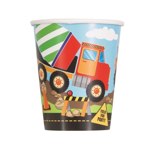 Construction Paper Cups 8 Pack 270ml