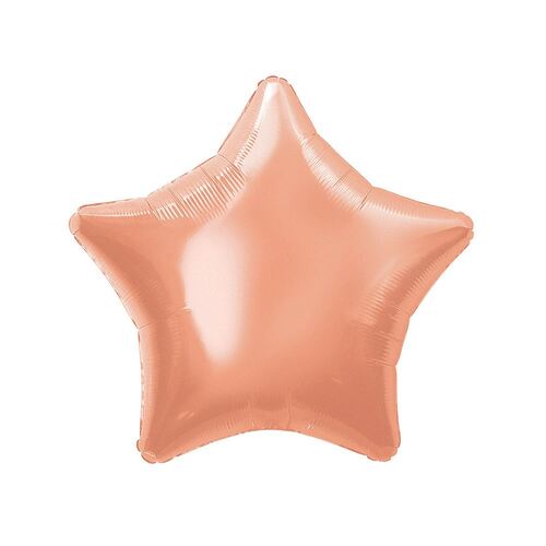 50cm Rose Gold Star Foil Balloon 