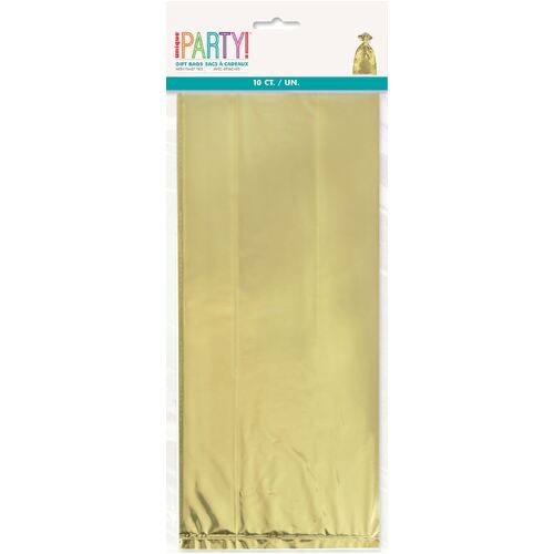 Party Confetti Mardi Gras Printed Cellophane Bags, 100 bags