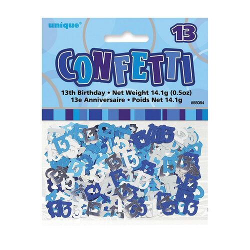 Glitz Blue 13 Confetti 14Gram (0.5Oz)