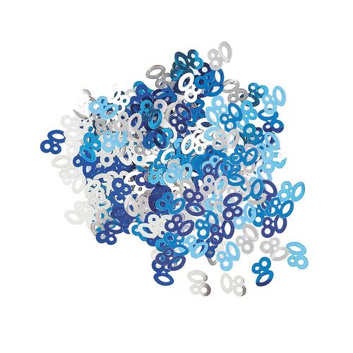 Glitz Blue 80 Confetti 14Gram (0.5Oz)