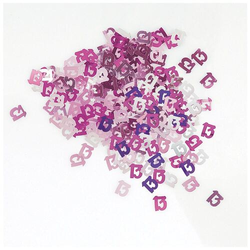Glitz Pink 13 Confetti 14Grams (0.5Oz)