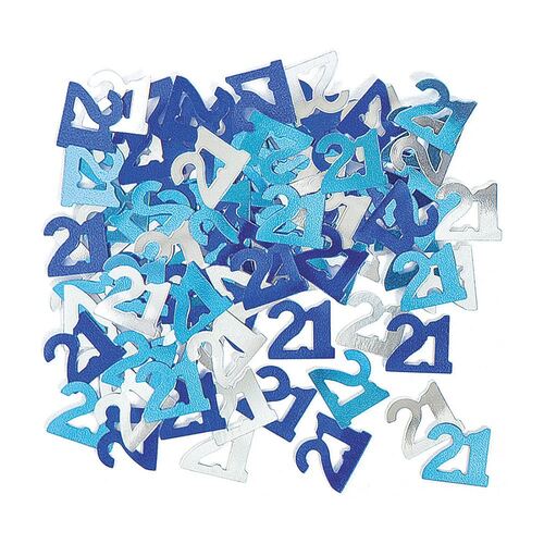 Glitz Blue 21 Confetti 14Grams (0.5Oz)