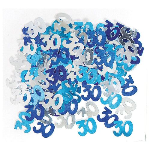 Glitz Blue 30 Confetti 14Grams (0.5Oz)