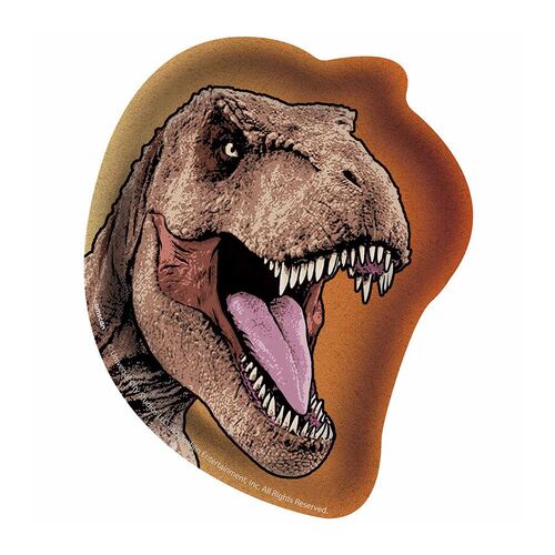 Jurassic Into The Wild Shaped Paper Plates 23cm x 19cm 8 Pack