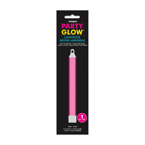 Glow Lightstick Pink 15cm