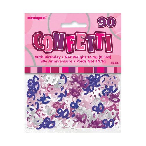 Glitz Pink 90 Confetti 14Grams (0.5Oz)
