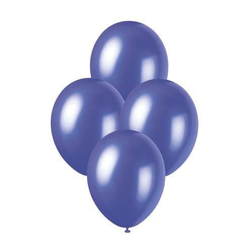 30cm Electric Purple Pearl Premium Balloons 50 Pack