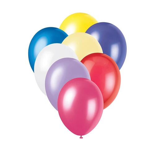 30cm Assorted Pearl Premium Balloons 50 Pack