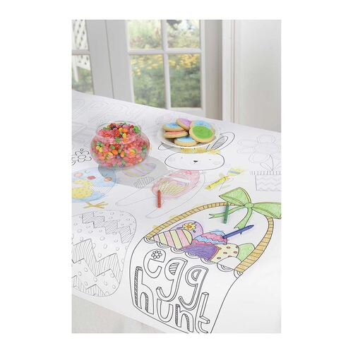 Easter Colouring Paper Tablecover