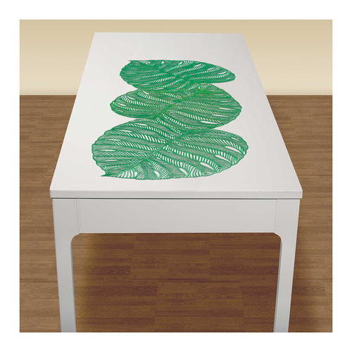 Banana Leaf Vinyl Table Runner