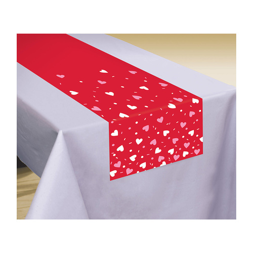 Hearts Table Runner Fabric