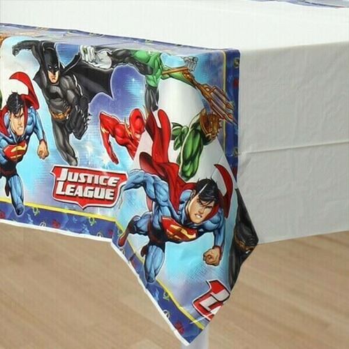 Justice League Table Cover Plastic