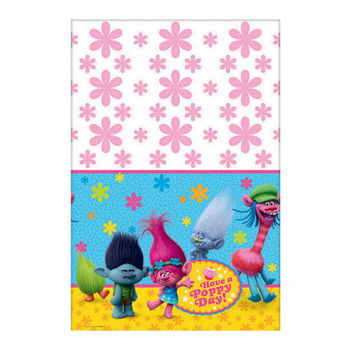  Trolls Tablecover Have A Poppy Day! Plastic