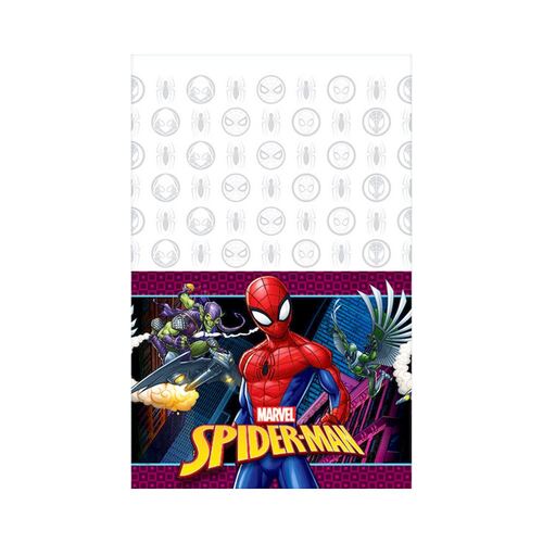 Spider-Man Webbed Wonder Tablecover Plastic (1.37m x 2.43m)