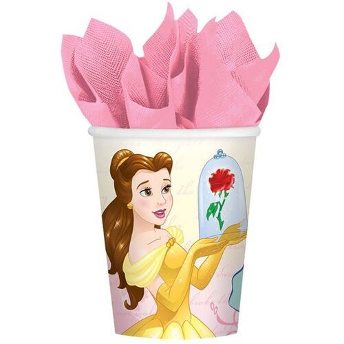 Beauty and the Beast 266ml Cups 8 Pack