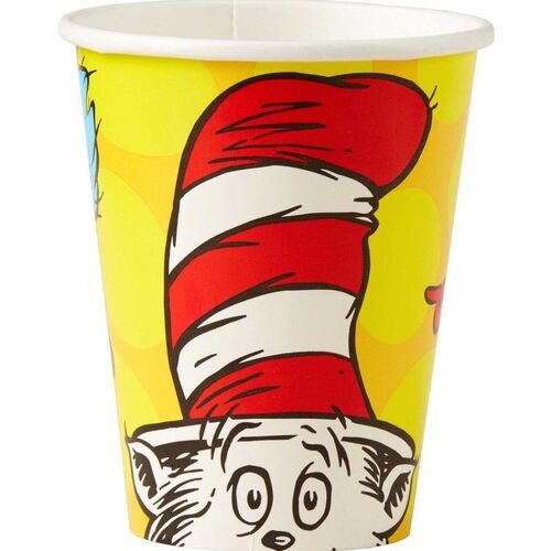 Dr.Seuss 266ml Cups 8 Pack
