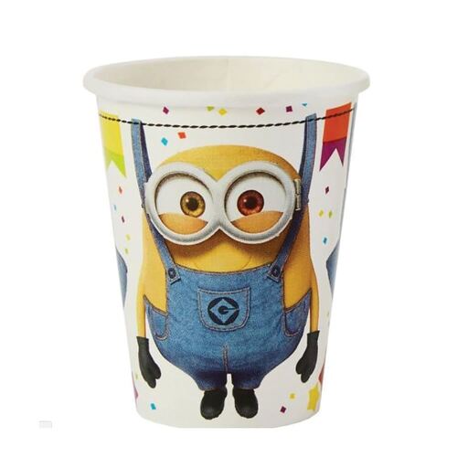 Despicable Me 3 Cups 266ml 8 Pack
