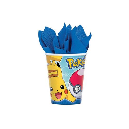 Pokemon Core Cups 266ml 8 Pack