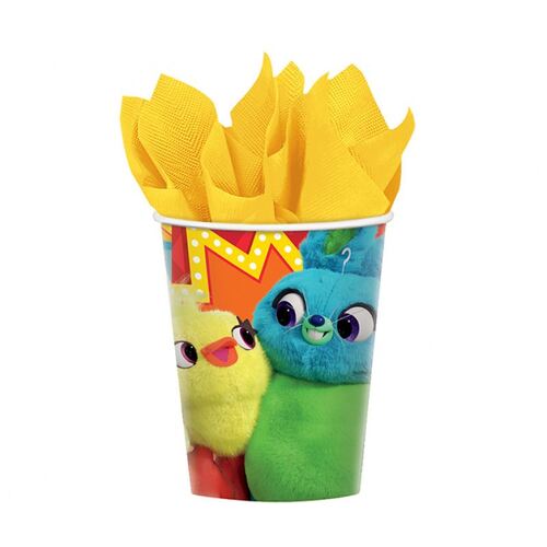 Toy Story 4 9oz / 266ml Paper Cups 8 Pack