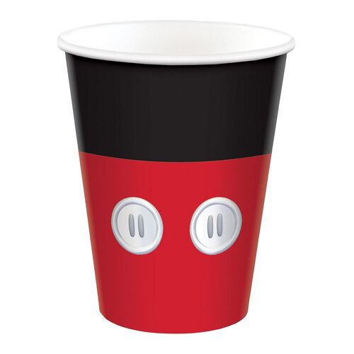 Mickey Mouse Forever Paper Cups 266ml 8 Pack