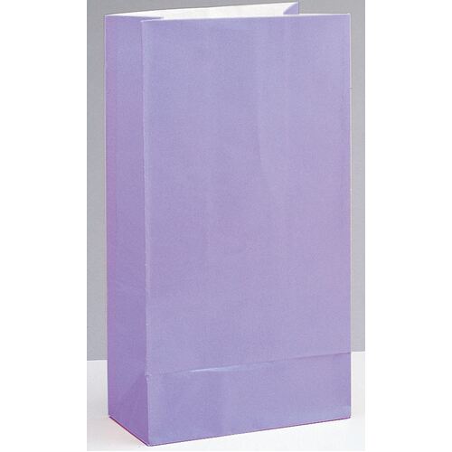 Paper Bags Lavender 12 Pack
