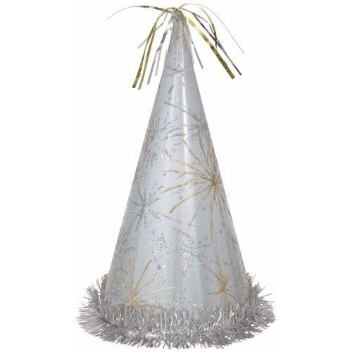 Silver & Gold Jumbo Hat 32.5cm