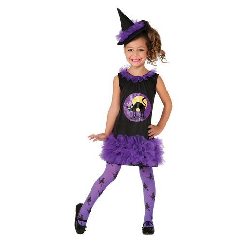 Purple Tutu Witch Costume Toddler/Child