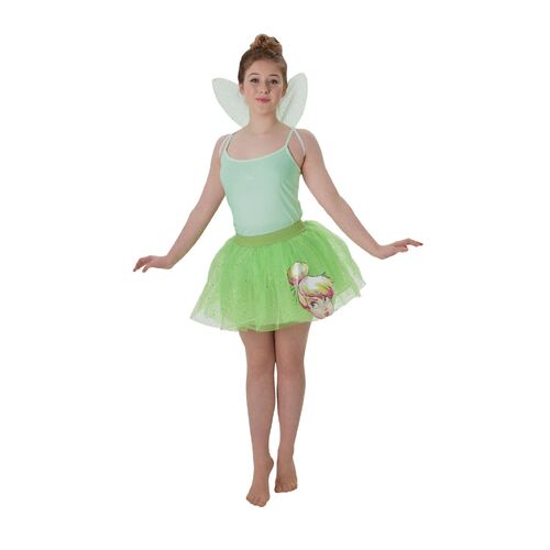 Tinker Bell Tutu & Wings Costume Set, Teen