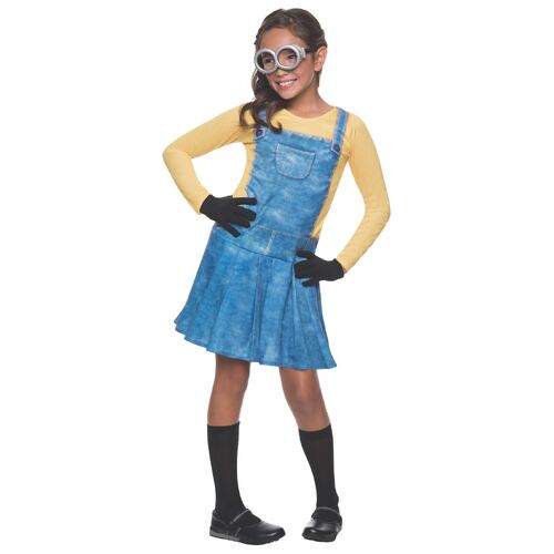 Minion Female Costume Child