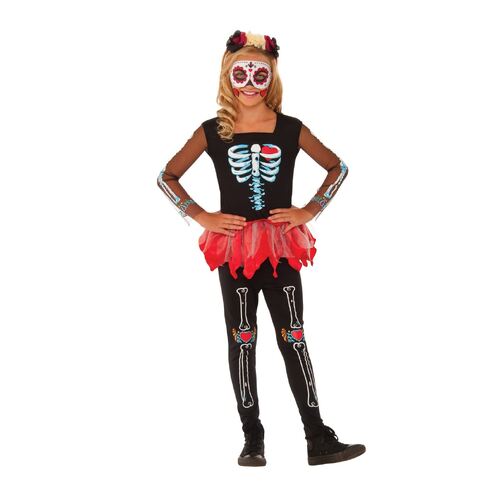 Scared To The Bone Skeleton Costume Child