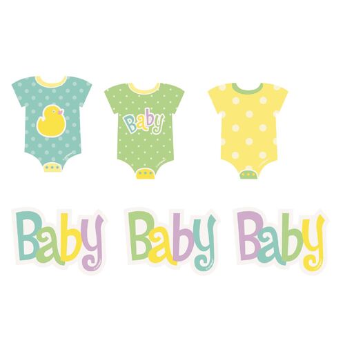 Polka Dot Baby Shower 24 Embellishment