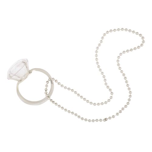 Wedding Ring Bead Necklace