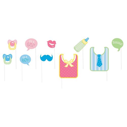 Baby Shower Photo Props 10 Pack