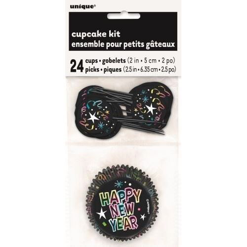 Happy New Year Cupcake Kit