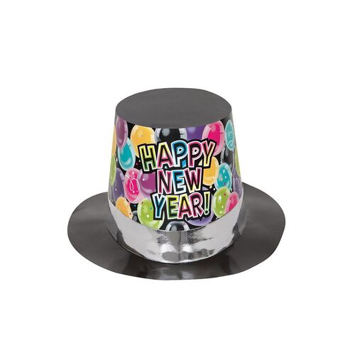 New Year's Balloons Top Hat