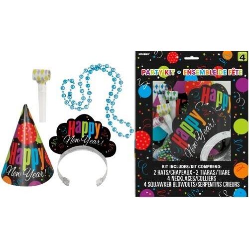 New Year's Cheer Party Kit For 4