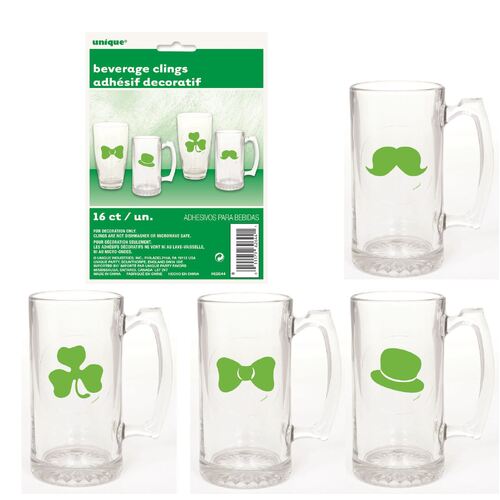 16 St Patrick's Day Beverage Clings