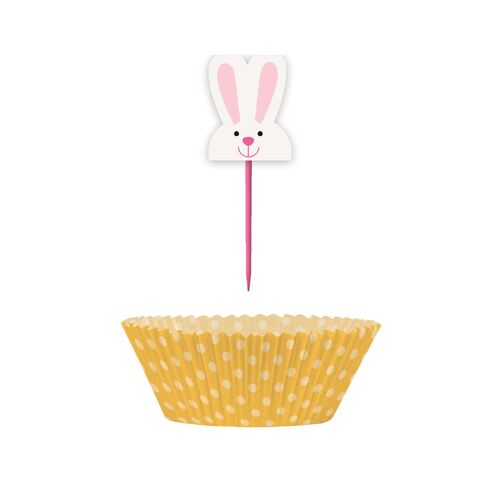 Bunny & Carrot Cupcake Kit For 24