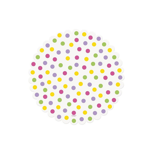 Dots Doilies 26cm 16 Pack