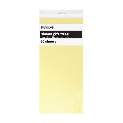 10 Tissue Sheets - Ivory