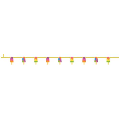 Popsicle Cutout Banner