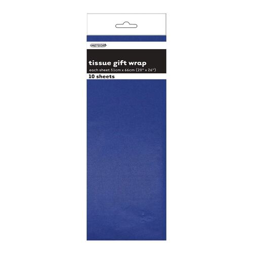 10 Tissue Sheets-True Navyblue